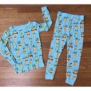 Little Sleepies Pineapple Long John Pajamas Size 4